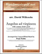 Angelus ad virginem Concert Band sheet music cover